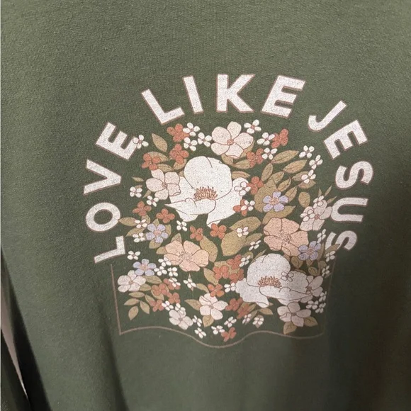 Gildan Green Heavy Blend T-Shirt - Picture 3 of 3